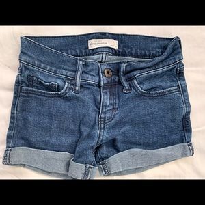 Abercrombie jean shorts